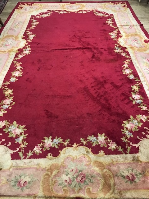 An Indian carpet 440 x 300cm